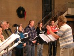 Our choir is recording a new CD